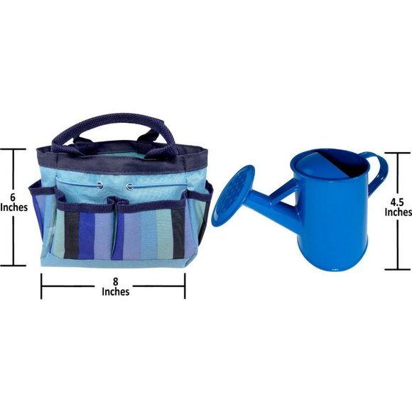 Kids Garden Set + Bucket Hat Combo: Real Metal Too - Picture 3 of 7